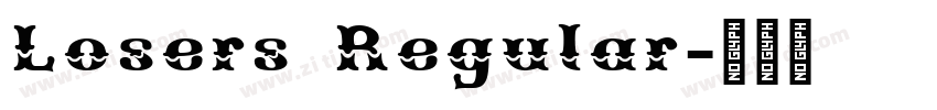Losers Regular字体转换